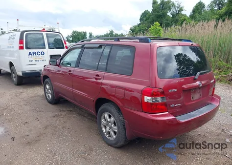 2005 Toyota Highlander Limited V6/V6 из США, поврежденный, VIN JTEEP21A450117765